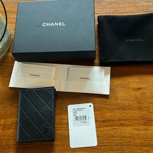 Authentic  chanel card wallet